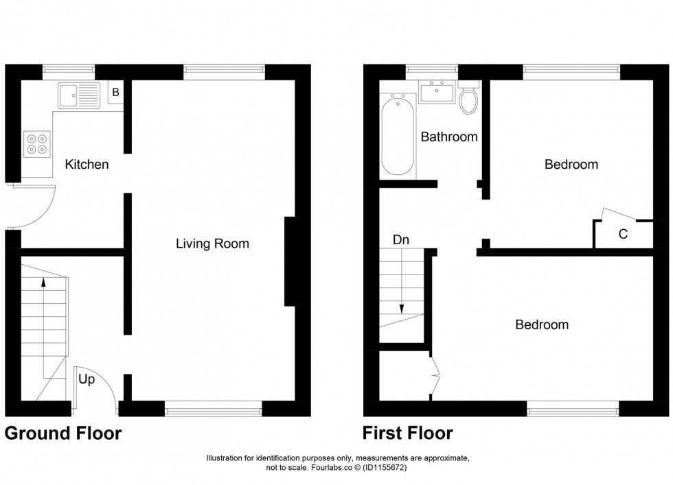 Floorplan for Lundin Place, Glenrothes