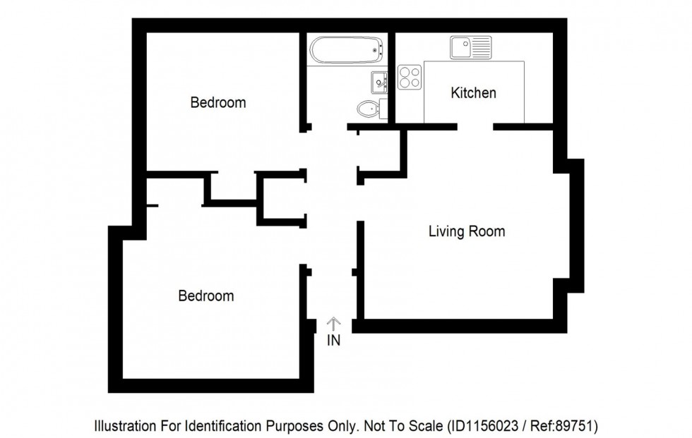 Floorplan for Station Road, Dingwall