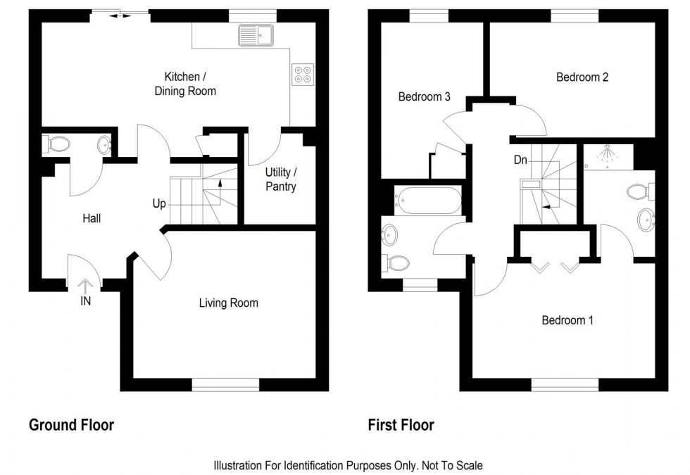 Floorplan for Osprey Crescent, Dunfermline