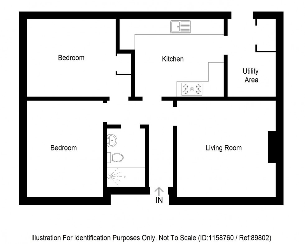 Floorplan for Sellar Place, Conon Bridge, Dingwall