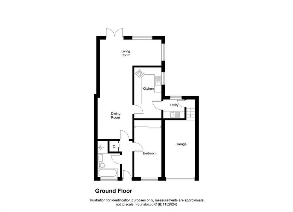 Floorplan for Cornhill Road, Glenrothes