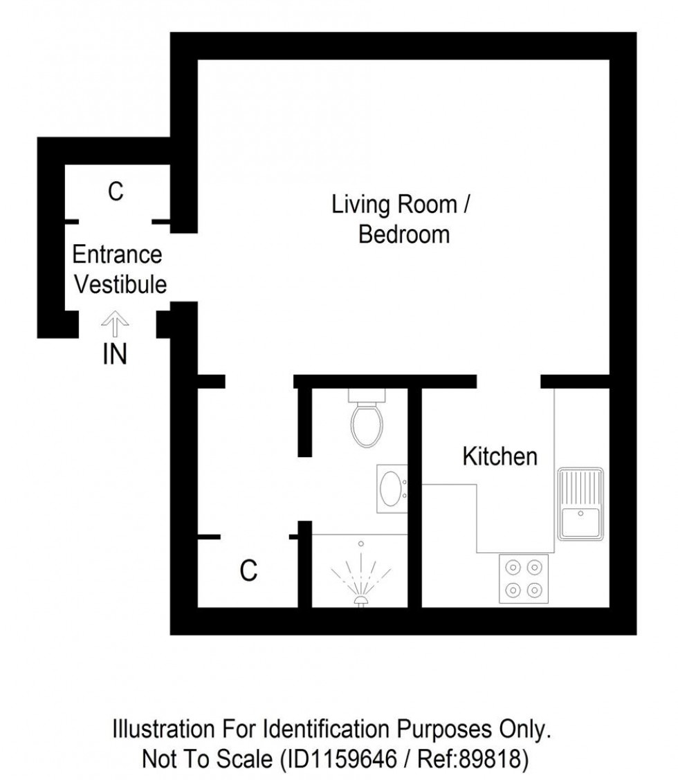 Floorplan for Blarmore Avenue, Inverness, IV3 8QU