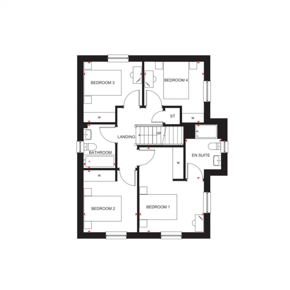 Floorplan for Campbell, Ness Castle, Inverness