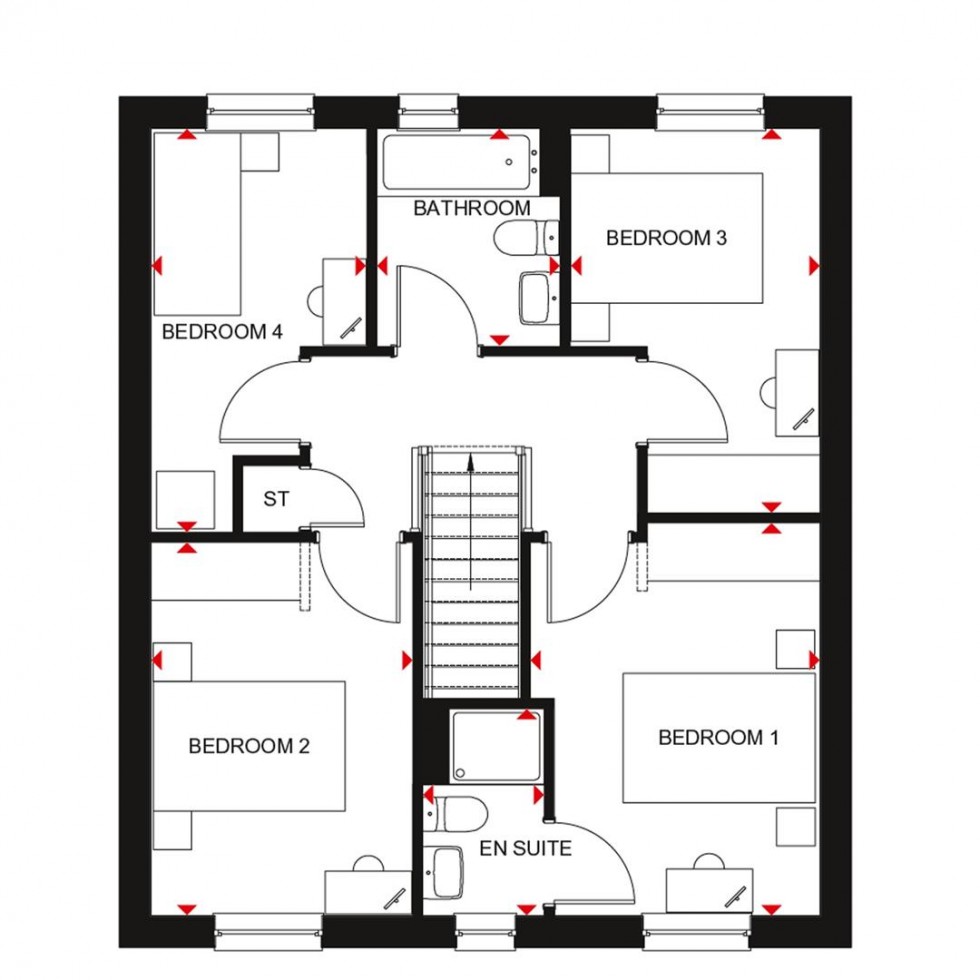 Floorplan for Glamis, Ness Castle, Inverness