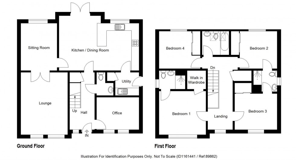 Floorplan for Earls Gate, Inverness