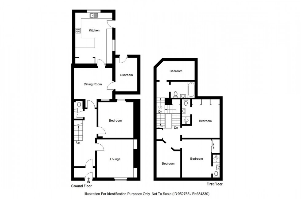 Floorplan for Kenneth Street, Inverness