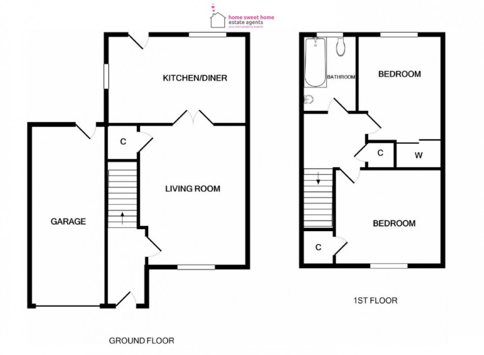 Floorplan for Craigard Terrace, Inverness