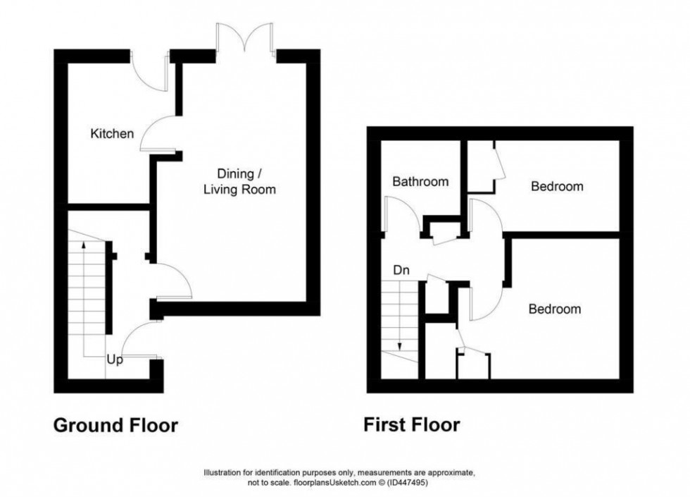 Floorplan for Station Road, Cardenden, Lochgelly