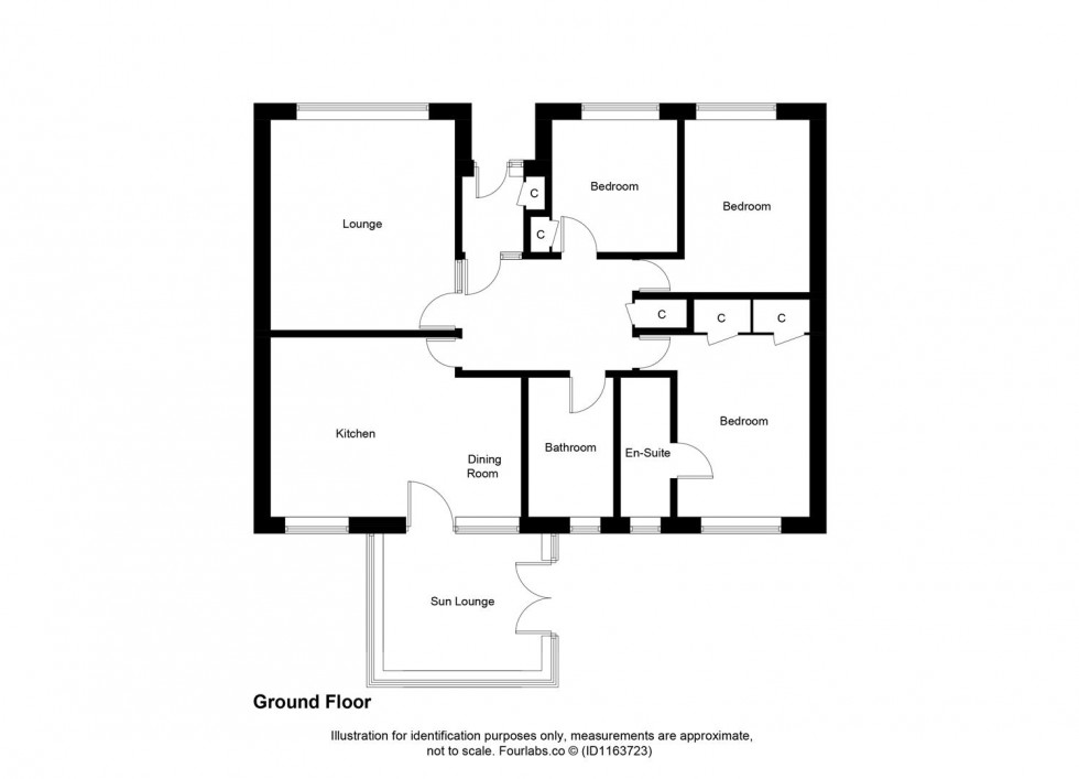 Floorplan for Fortharfield, Freuchie, Cupar