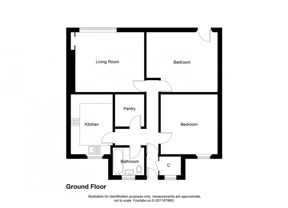 Floorplan for Terrace Street, Dysart, Kirkcaldy