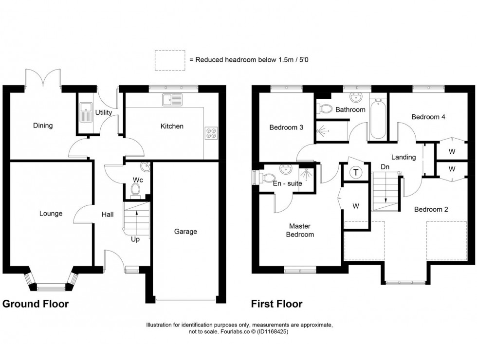 Floorplan for Glebe Place, Tofthill, By Markinch