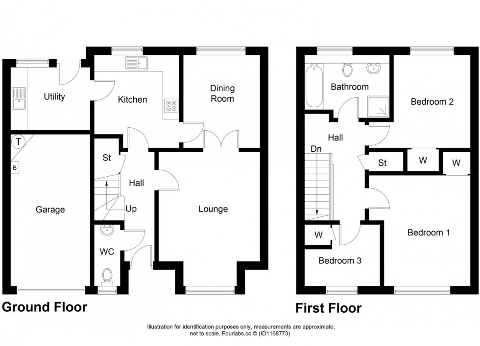 Floorplan for Lochtyview Gardens, Lochty Meadows, Thornton