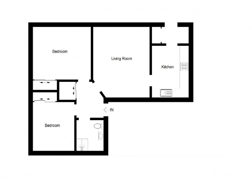 Floorplan for Lochalsh Road, Inverness