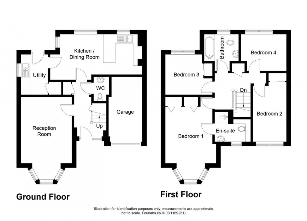 Floorplan for Dothan Road, Kirkcaldy