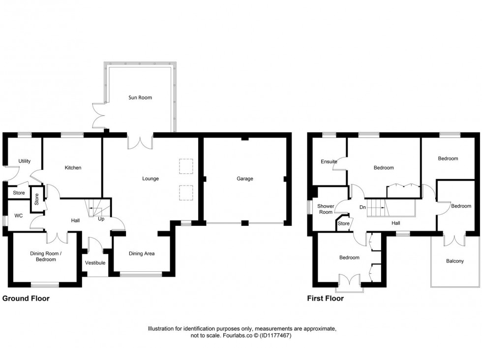 Floorplan for Viewforth, Markinch, Glenrothes